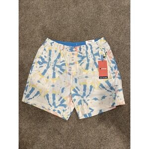 Birddogs Shorts Mens Tie Dye Boom Boomstick Performance Gym Running XXL 7"